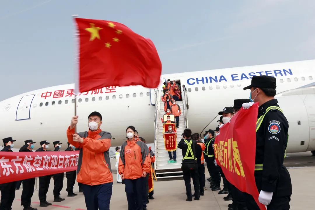凱旋！西安國(guó)際醫(yī)學(xué)中心醫(yī)院支援湖北醫(yī)療隊(duì)回家